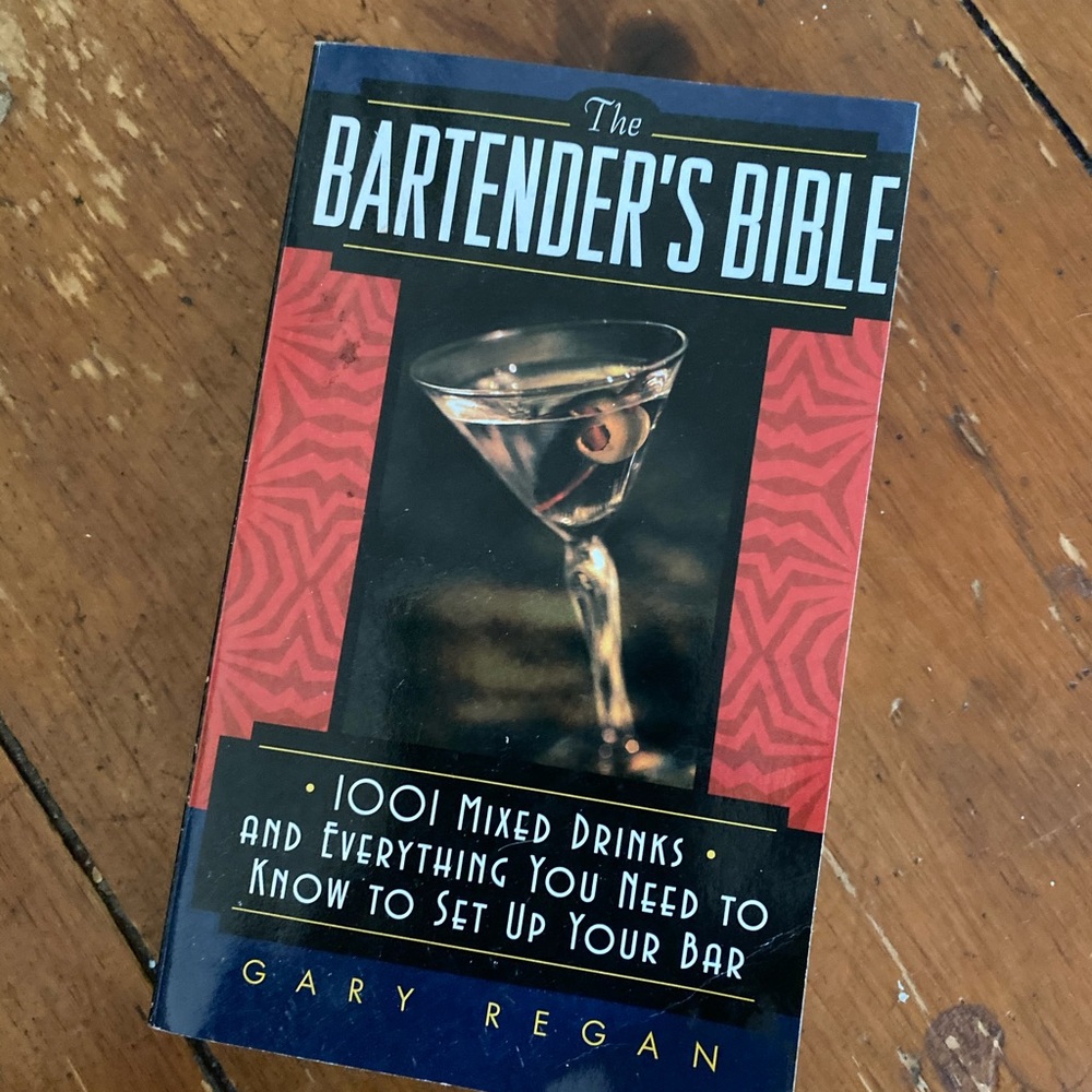 The Bartender’s Bible book